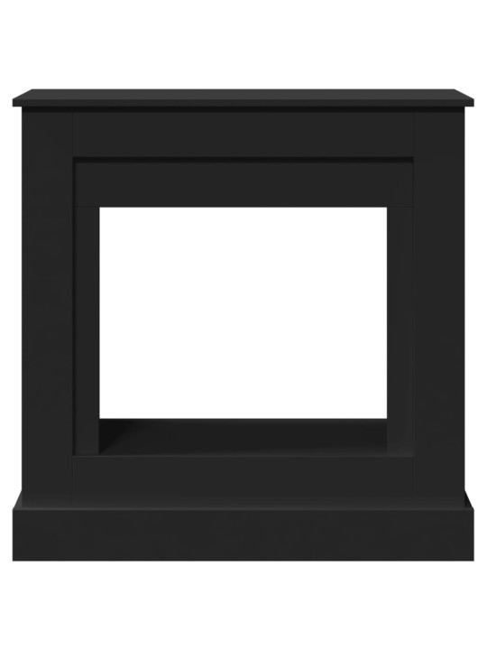 Takkakehys musta 90x30x90 cm tekninen puu