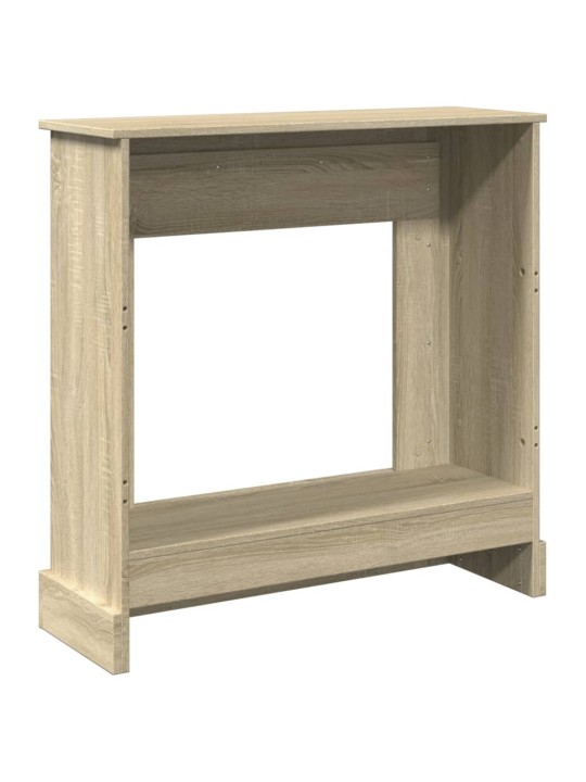 Takkakehys sonoma-tammi 90x30x90 cm tekninen puu