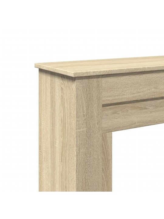 Takkakehys sonoma-tammi 90x30x90 cm tekninen puu