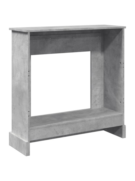 Takkakehys betoninharmaa 90x30x90 cm tekninen puu