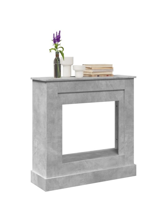 Takkakehys betoninharmaa 90x30x90 cm tekninen puu