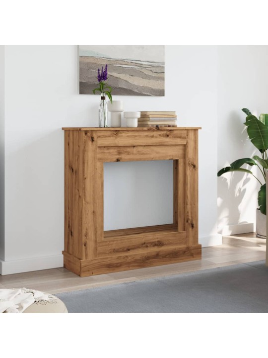 Takkareunus artesaani tammi 90x30x90 cm tekninen puu