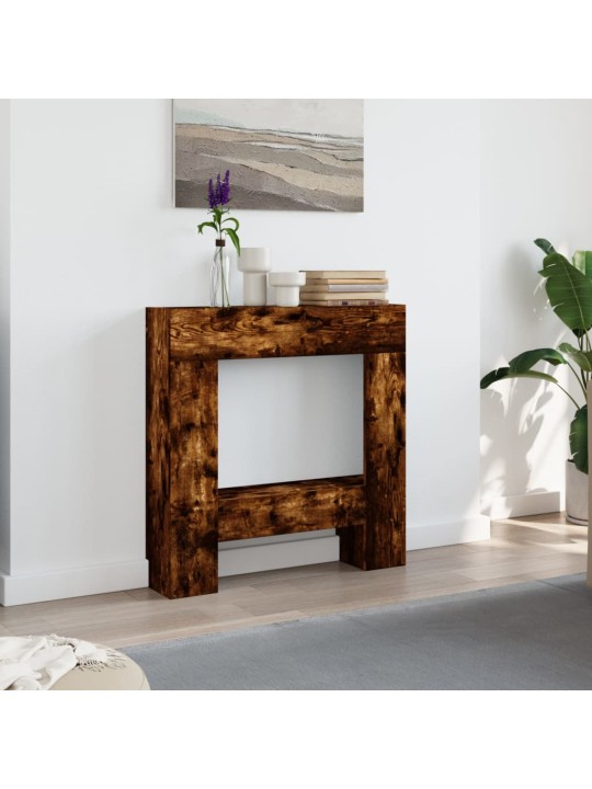 Takkakehys savutammi 81x18x82 cm tekninen puu