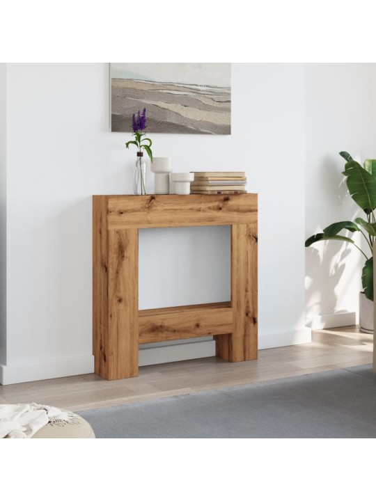 Takkakehys artesaani tammi 81x18x82 cm tekninen puu