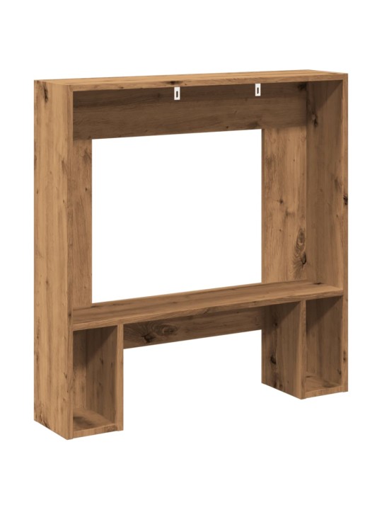 Takkakehys artesaani tammi 81x18x82 cm tekninen puu