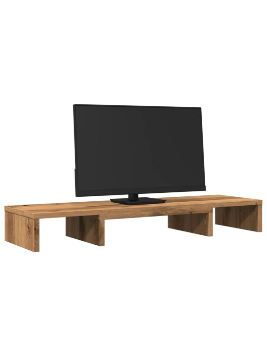 Näyttöteline artesaani tammi 80x24x10,5 cm tekninen puu