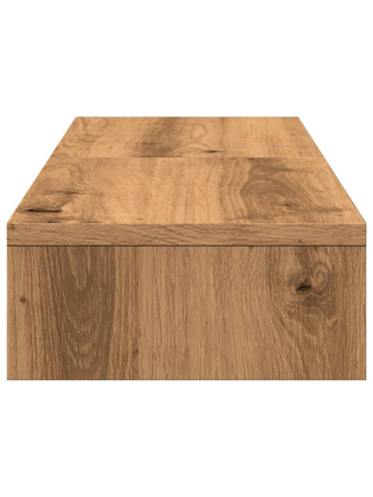 Näyttöteline artesaani tammi 80x24x10,5 cm tekninen puu