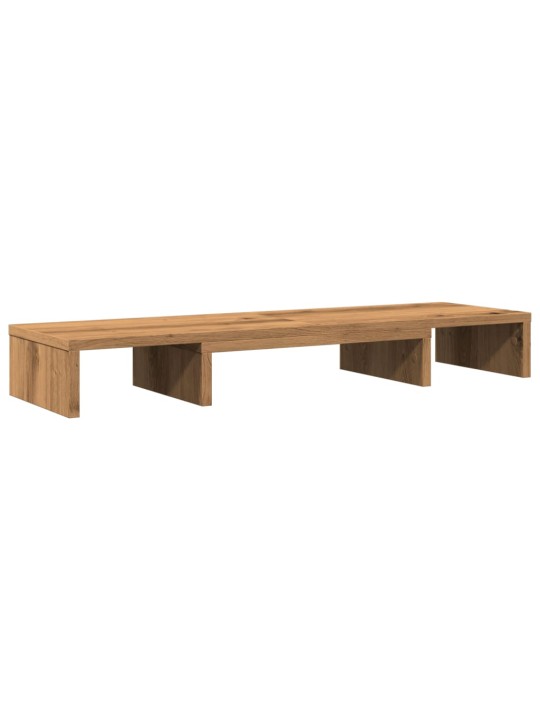 Näyttöteline artesaani tammi 80x24x10,5 cm tekninen puu