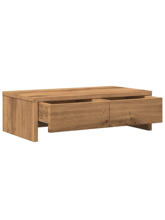 Näyttöteline laatikot artesaani tammi 50x27x15 cm tekninen puu