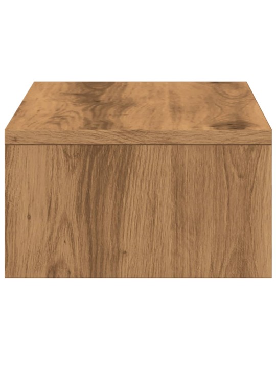 Näyttöteline laatikot artesaani tammi 50x27x15 cm tekninen puu