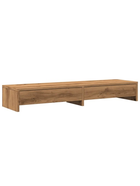 Näyttöteline laatikot artesaani tammi 100x27x15 cm tekninen puu