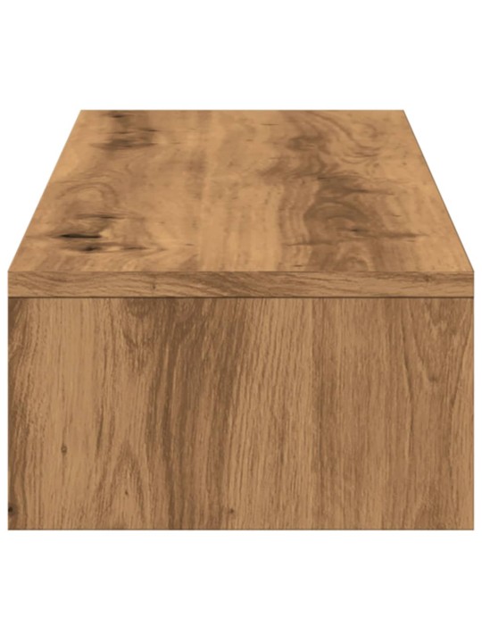 Näyttöteline laatikot artesaani tammi 100x27x15 cm tekninen puu