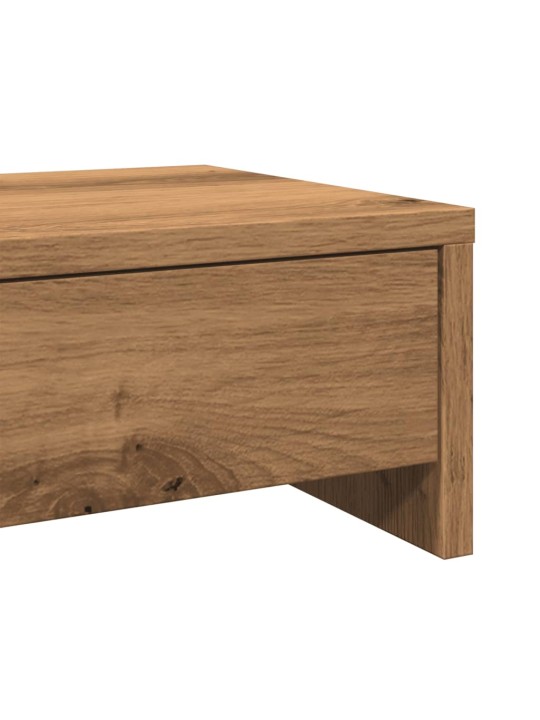 Näyttöteline laatikot artesaani tammi 100x27x15 cm tekninen puu