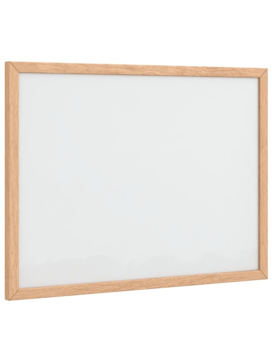 Magneettinen valkotaulu massiivimäntypuukehyksellä 40x30 cm