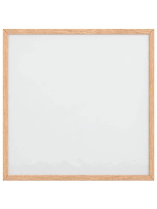 Magneettinen valkotaulu massiivimäntypuukehyksellä 40x40 cm