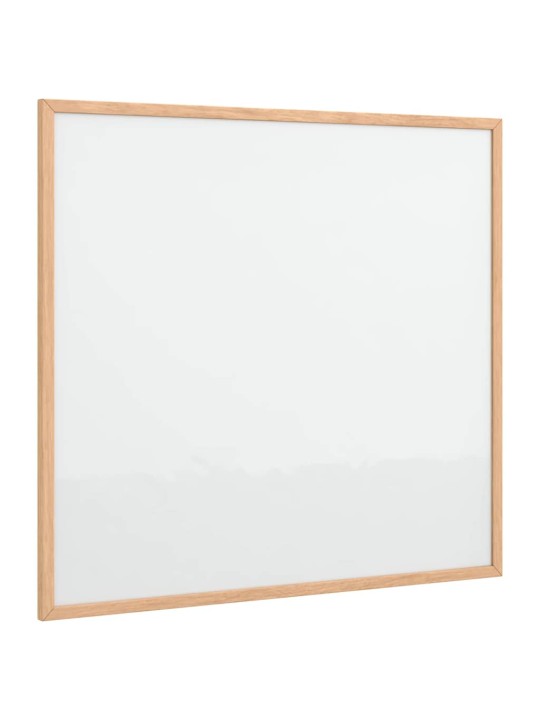 Magneettinen valkotaulu massiivimäntypuukehyksellä 60x55 cm