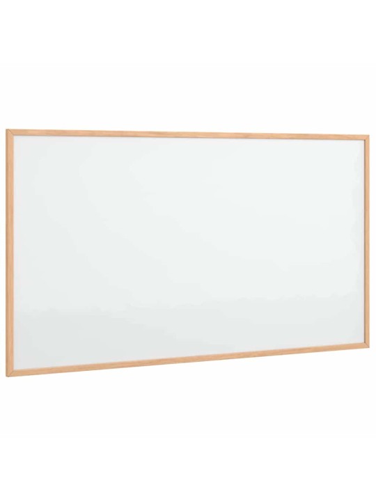 Magneettinen valkotaulu massiivimäntypuukehyksellä 100x55 cm