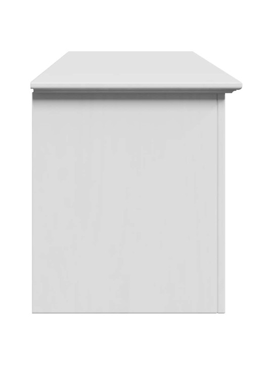 Eteisen penkki BODO valkoinen 114x40x45 cm
