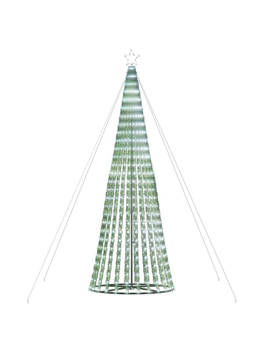 Led joulukuusi 1028 ledit kylmävalkoinen 403 cm