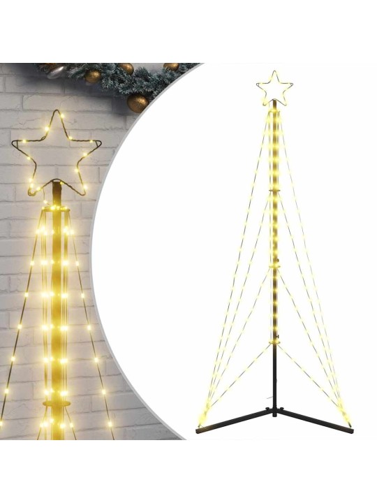 Led joulukuusi 363 lämpimän valkoista led-valoa 182 cm
