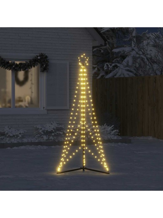 Led joulukuusi 363 lämpimän valkoista led-valoa 182 cm