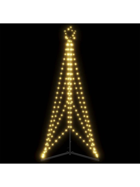 Led joulukuusi 363 lämpimän valkoista led-valoa 182 cm