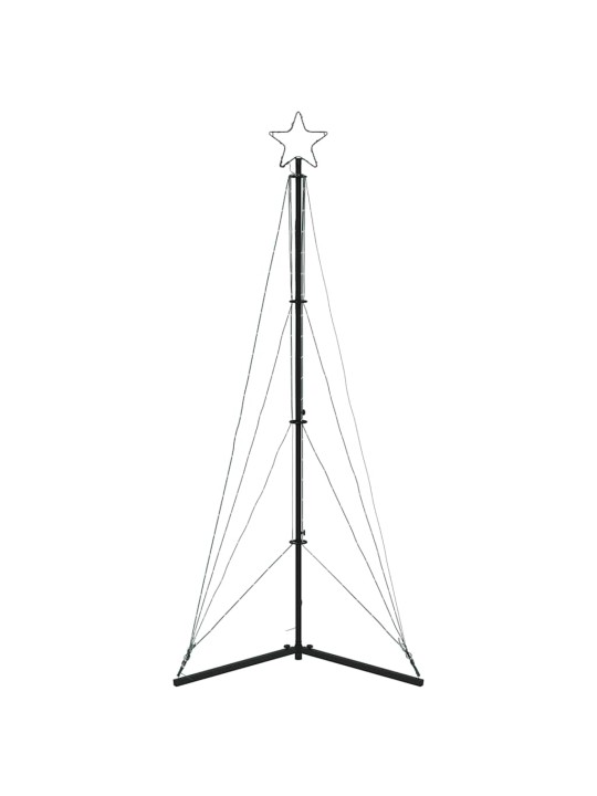 Led joulukuusi 363 kylmän valkoista led-valoa 182 cm