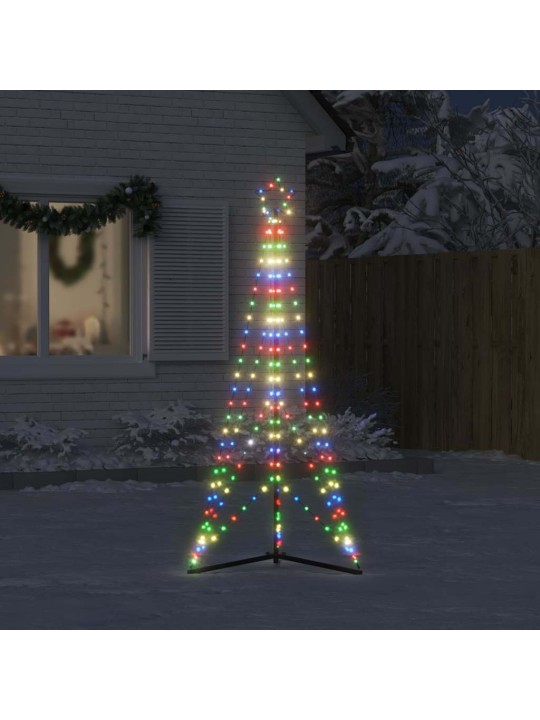 Led joulukuusi 363 värikästä led-valoa 182 cm
