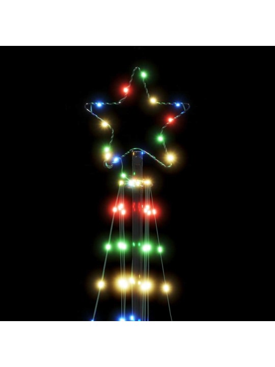 Led joulukuusi 363 värikästä led-valoa 182 cm