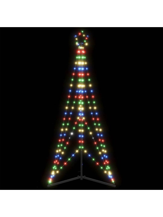 Led joulukuusi 363 värikästä led-valoa 182 cm