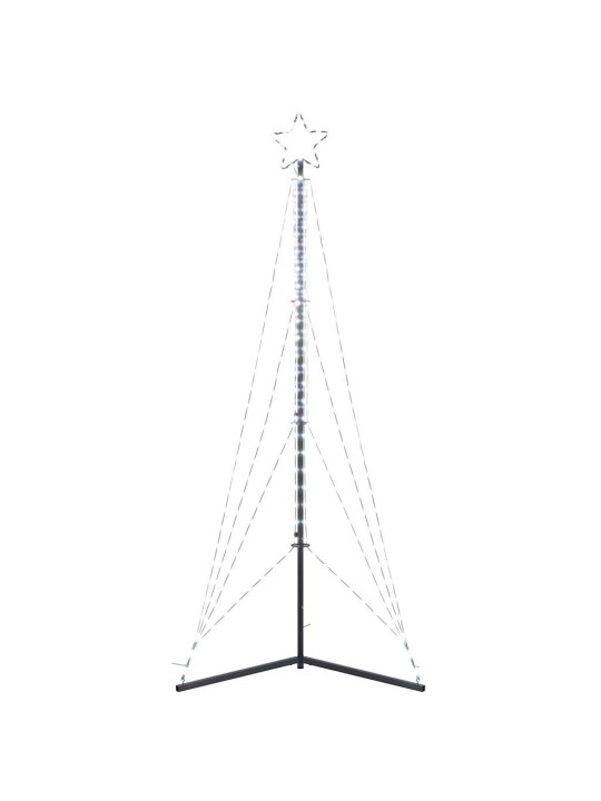 Led joulukuusi 483 ledit kylmävalkoinen 240 cm
