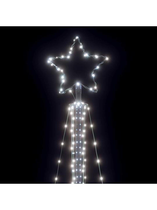 Led joulukuusi 483 ledit kylmävalkoinen 240 cm