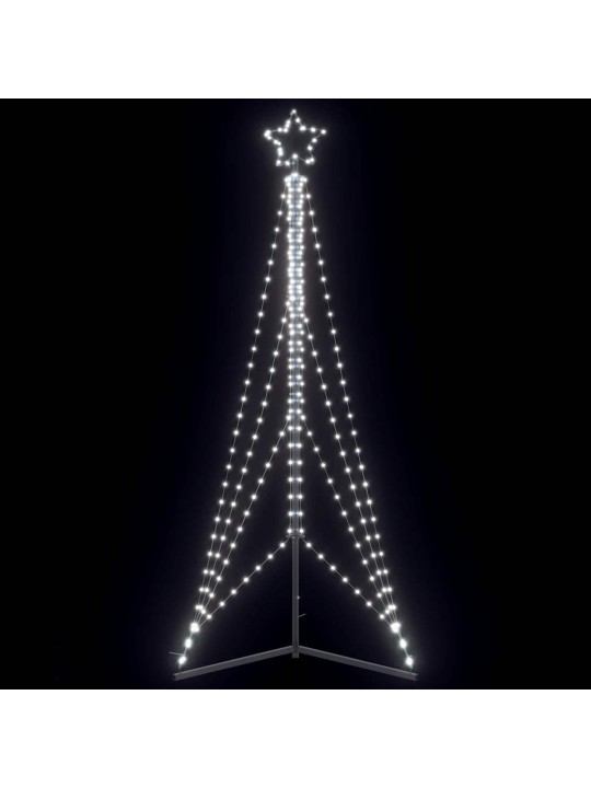 Led joulukuusi 483 ledit kylmävalkoinen 240 cm