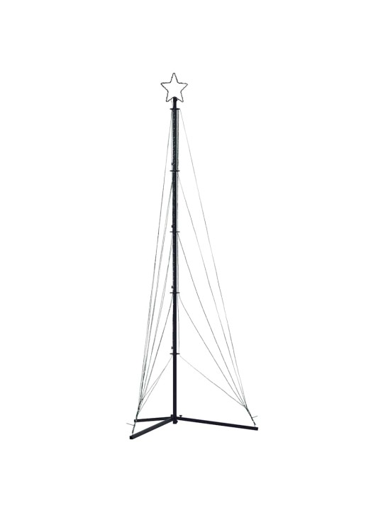 Led joulukuusi 525 lämpimän valkoista led-valoa 302 cm