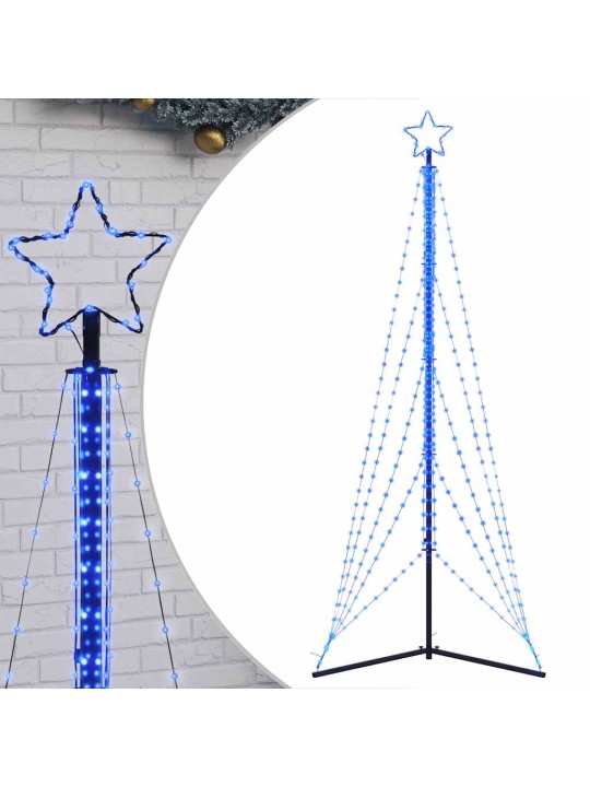 Led joulukuusi 525 sinistä led-valoa 302 cm