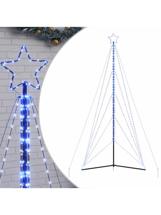 Led joulukuusi 615 sinistä led-valoa 404,5 cm