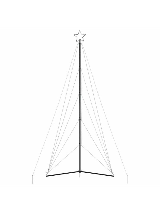 Led joulukuusi 615 sinistä led-valoa 404,5 cm