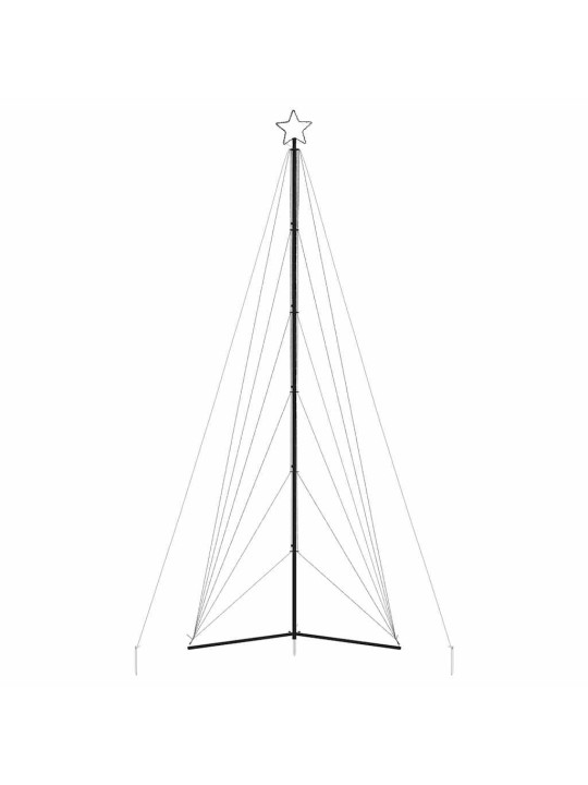 Led joulukuusi 861 lämpimän valkoista led-valoa 478 cm