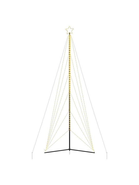 Led joulukuusi 861 lämpimän valkoista led-valoa 478 cm