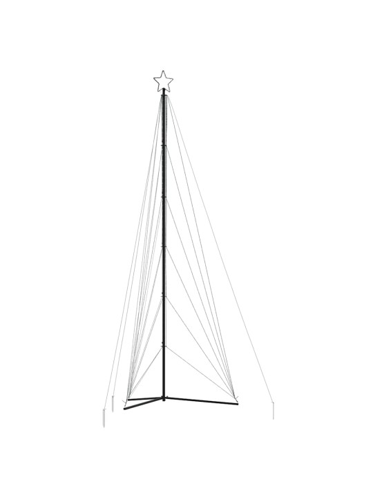 Led joulukuusi 861 kylmän valkoista led-valoa 478 cm