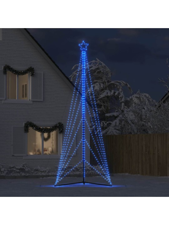 Led joulukuusi 861 sinistä led-valoa 478 cm