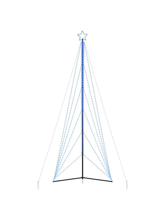 Led joulukuusi 861 sinistä led-valoa 478 cm