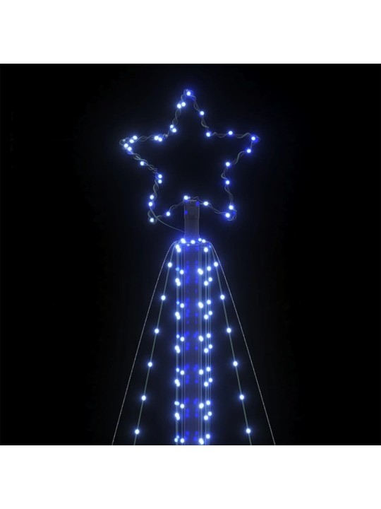 Led joulukuusi 861 sinistä led-valoa 478 cm