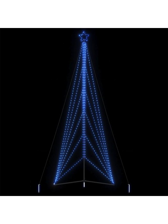Led joulukuusi 861 sinistä led-valoa 478 cm