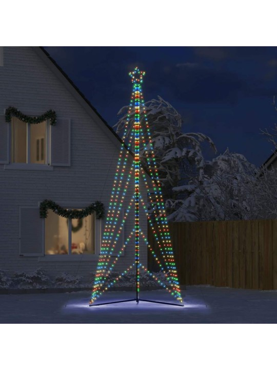 Led joulukuusi 861 värikästä led-valoa 478 cm