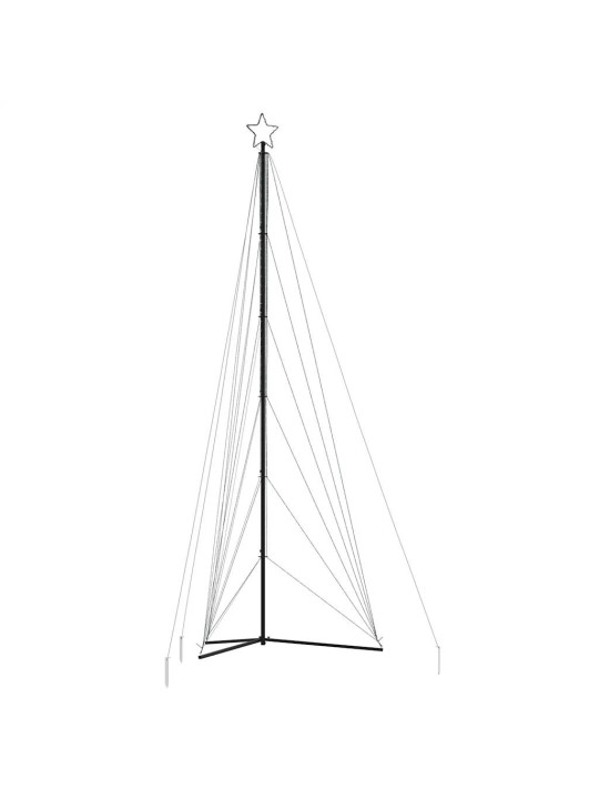 Led joulukuusi 861 värikästä led-valoa 478 cm