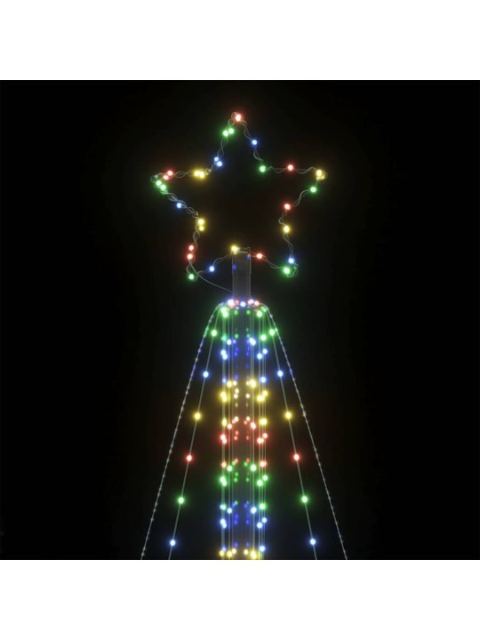 Led joulukuusi 861 värikästä led-valoa 478 cm