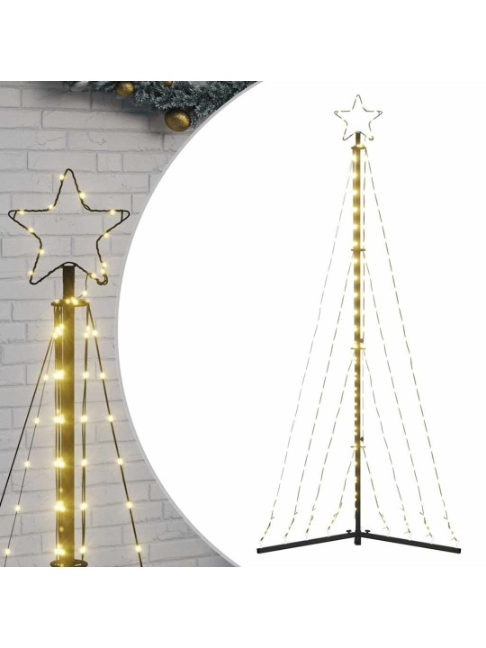 Led joulukuusi 339 lämpimän valkoista led-valoa 187 cm