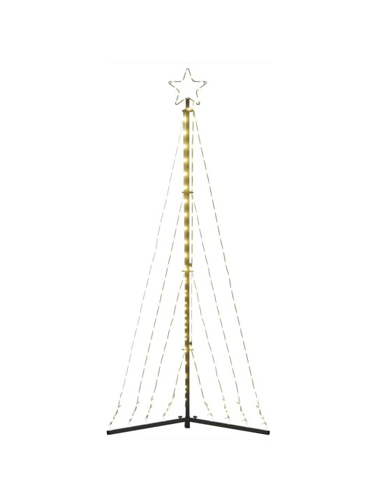 Led joulukuusi 339 lämpimän valkoista led-valoa 187 cm