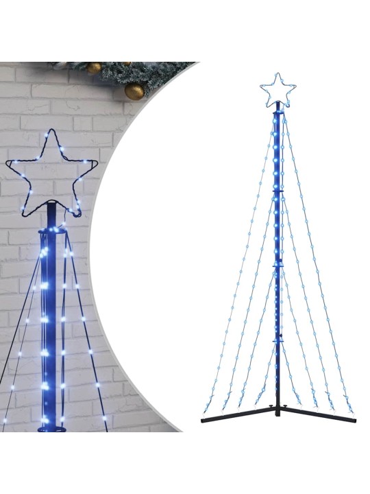 Led joulukuusi 339 sinistä led-valoa 187 cm